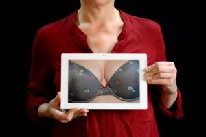 breast implant sizing session