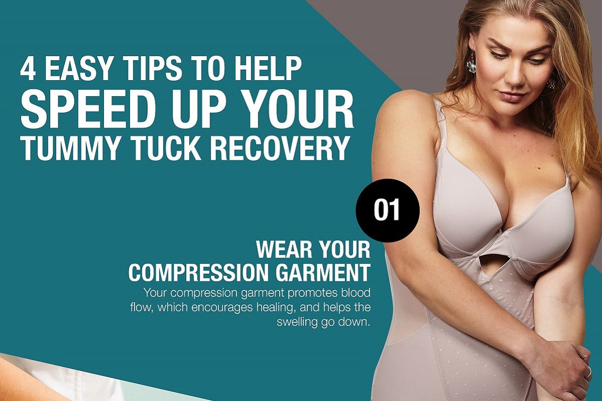 4 Easy Tips to Help Speed Up Your Tummy Tuck Recovery [Infographic]