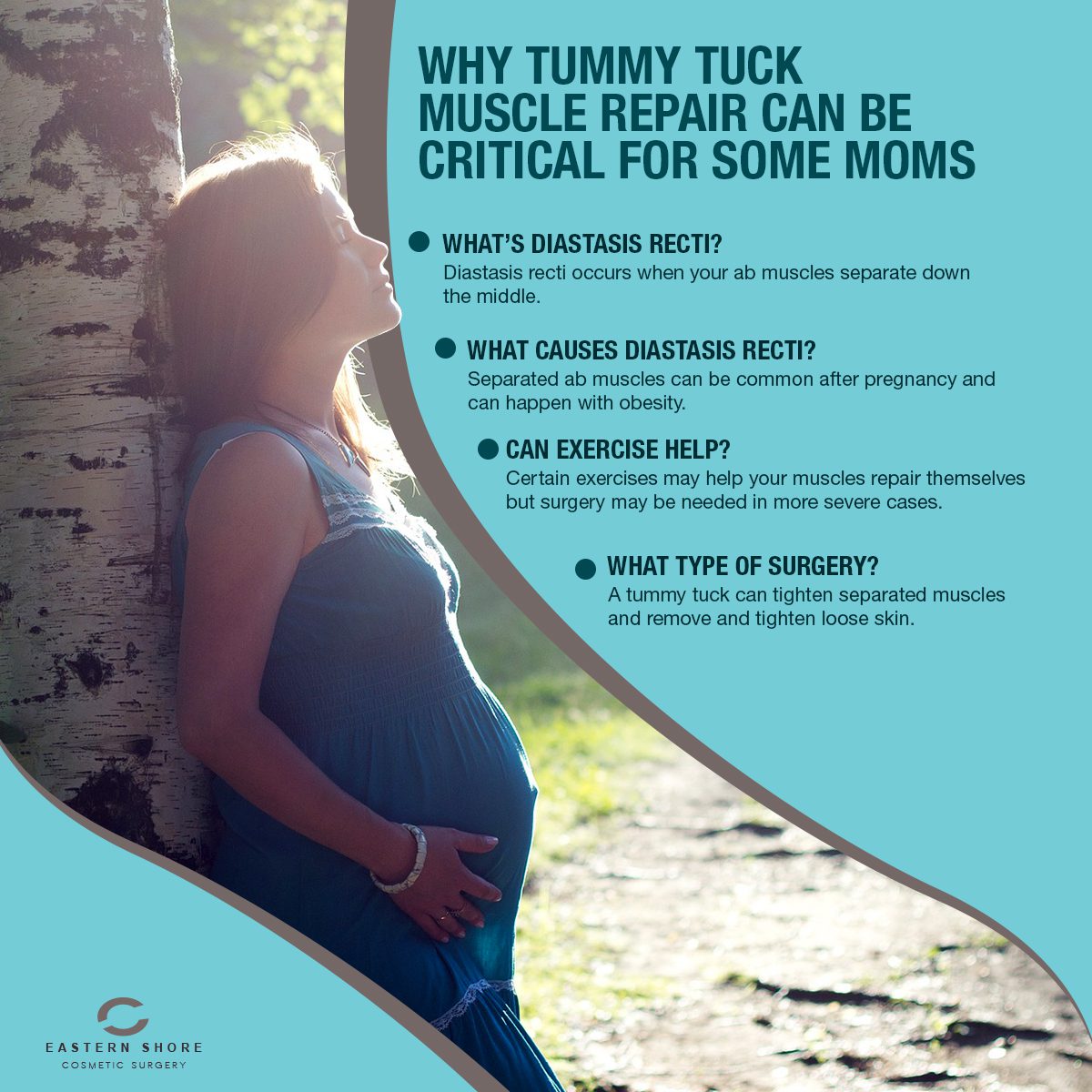 Why Tummy Tuck Muscle Repair Can Be Critical For Some Moms [Infographic] img 1