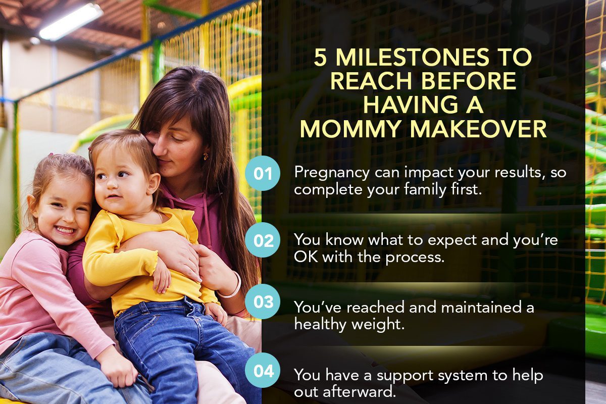 5 Milestones To Reach Before Having A Mommy Makeover [Infographic]