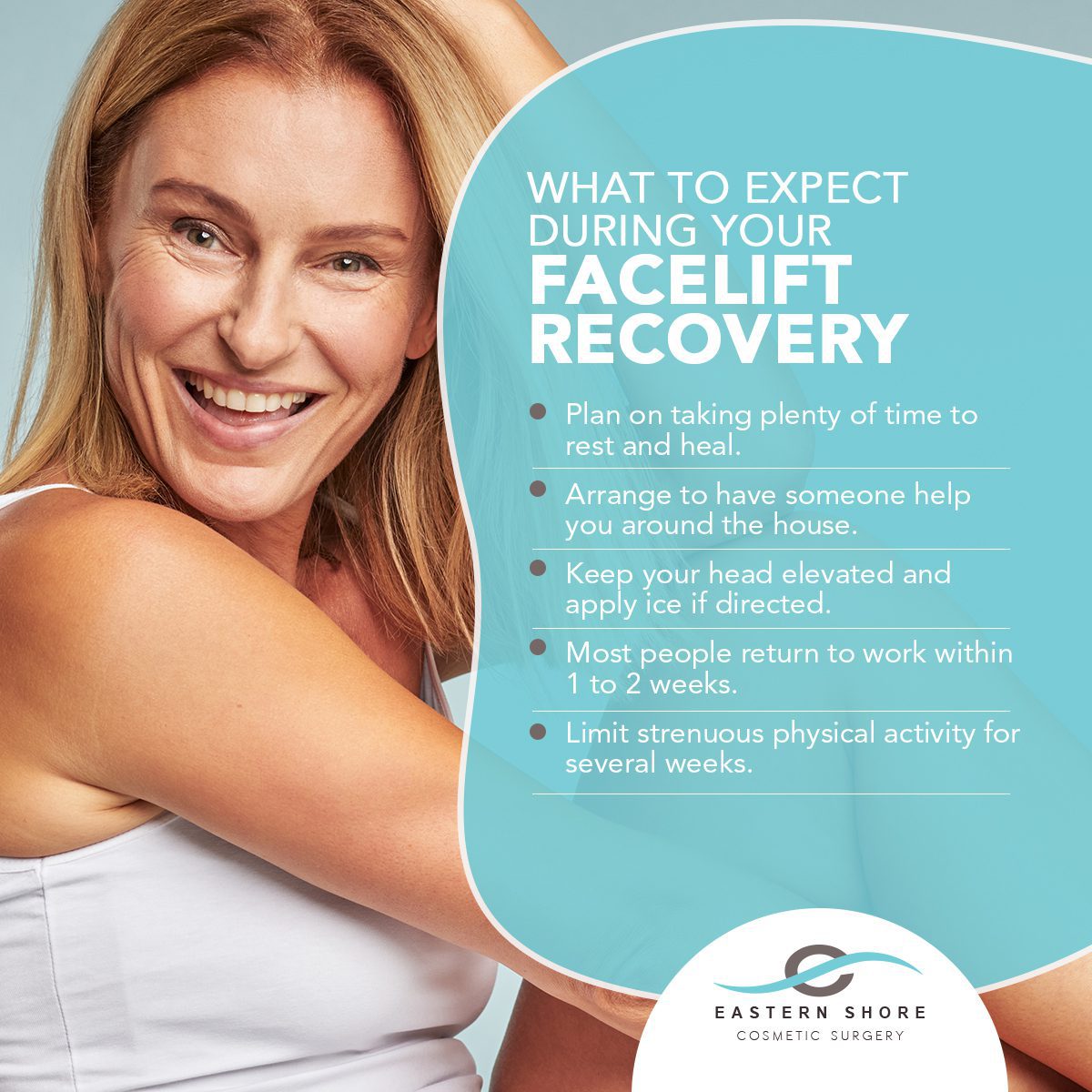 Koehler - Facelift Recovery Infographic - Apr22