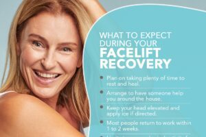 Facelift Recovery Infographic - Koehler - April 2022