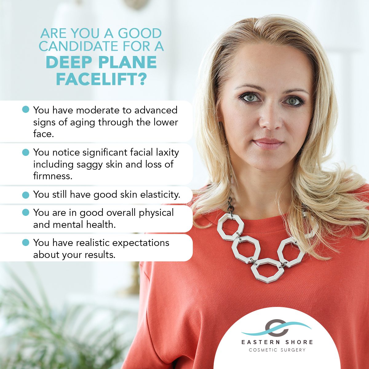 Are You a Good Candidate for a Deep Plane Facelift? [Infographic]