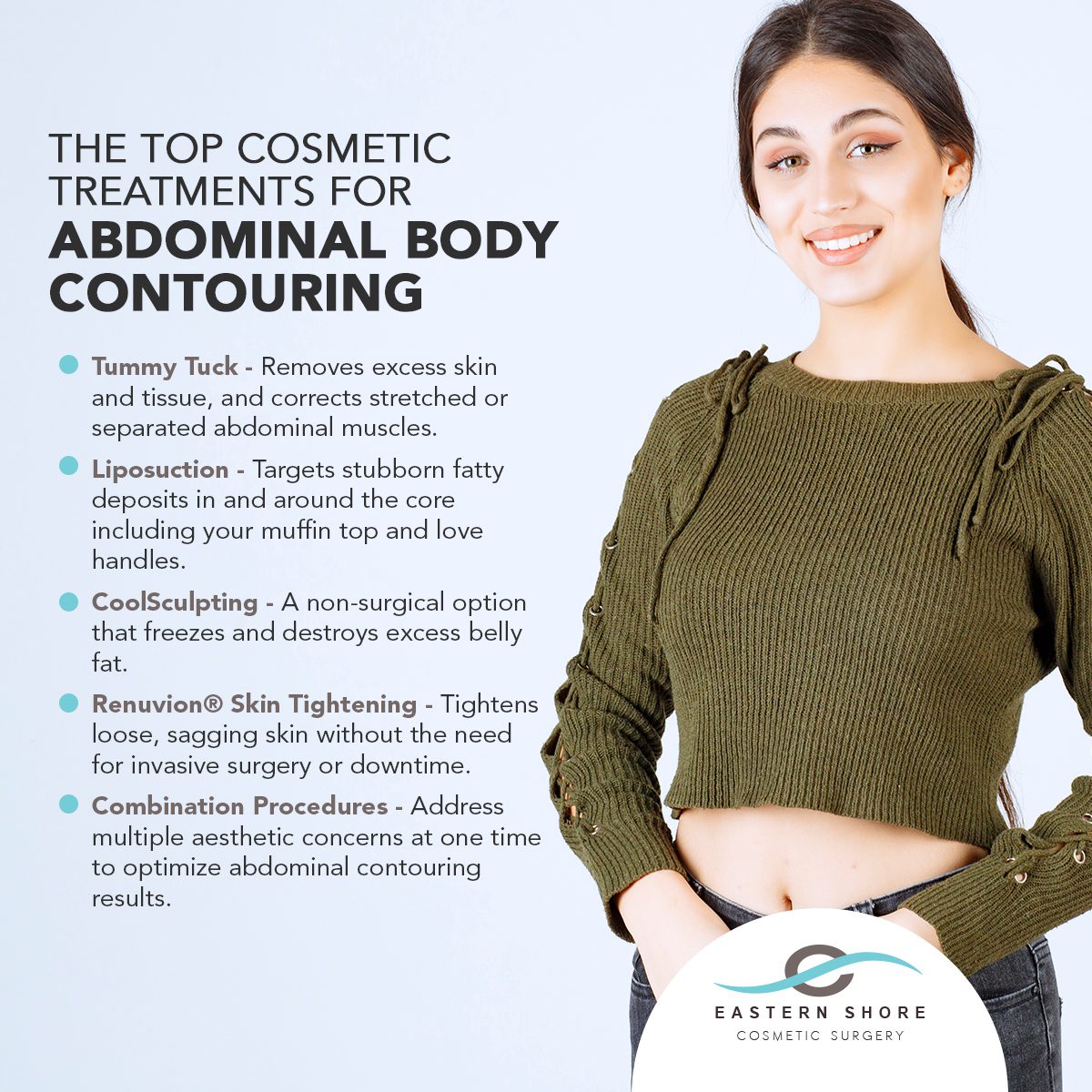 The Top Cosmetic Treatments for Abdominal Body Contouring