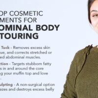 The Top Cosmetic Treatments for Abdominal Body Contouring [Infographic]