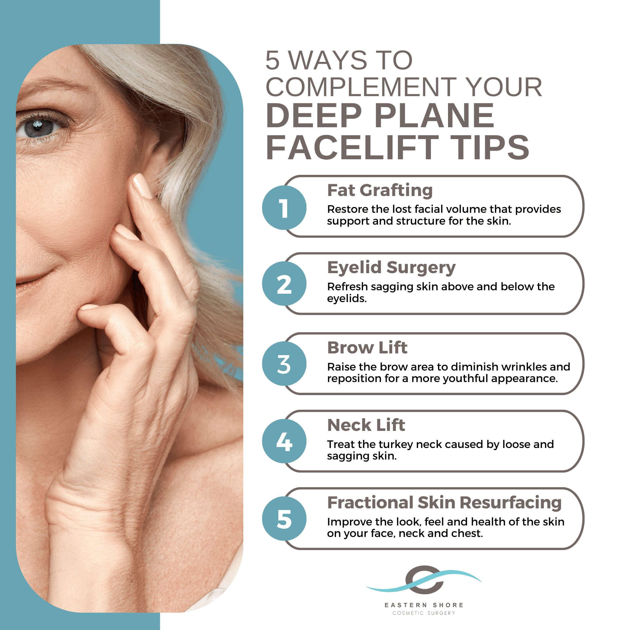 5 Ways to Complement Your Deep Plane Facelift