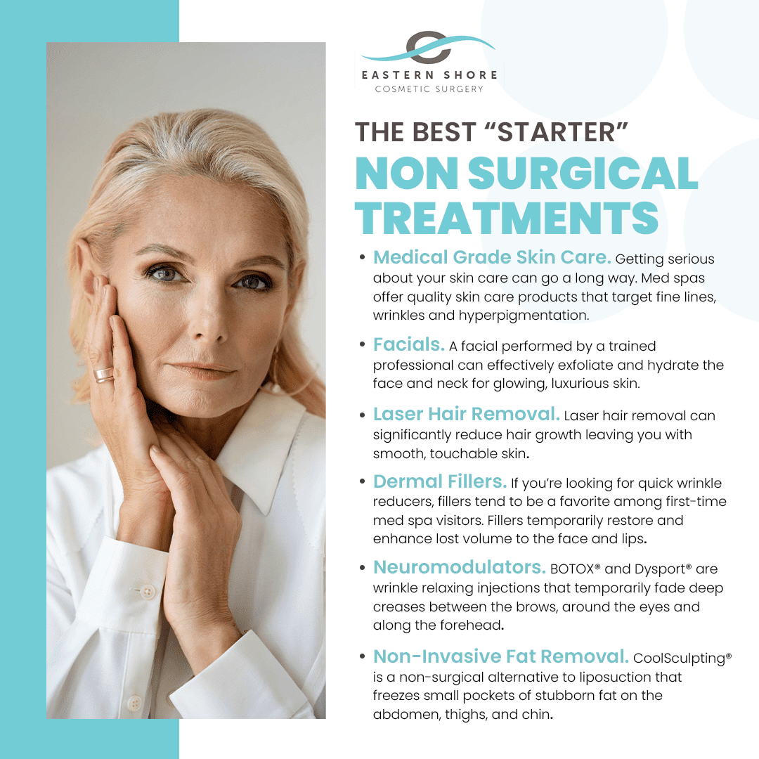 THE BEST "STARTER" NON SURGICAL TREATMENTS
